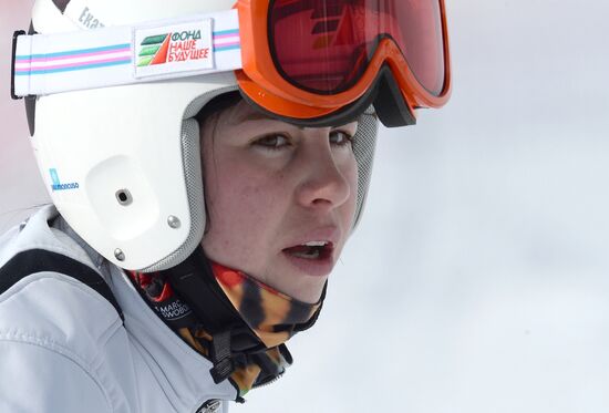 FIS Freestyle Ski and Snowboarding World Championships 2015. Parallel slalom. Training