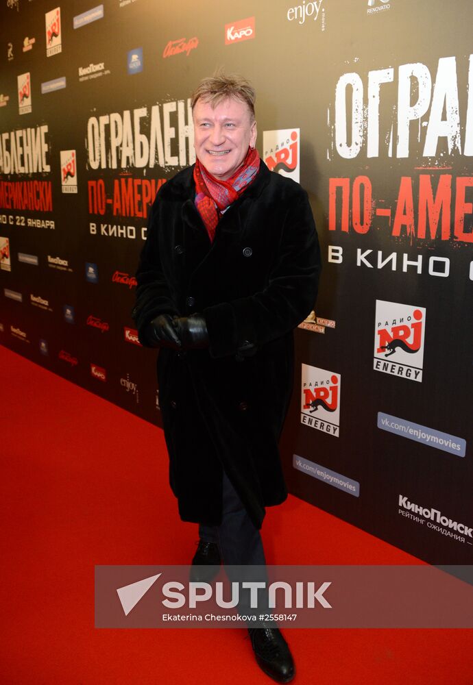 American Heist premieres in Moscow