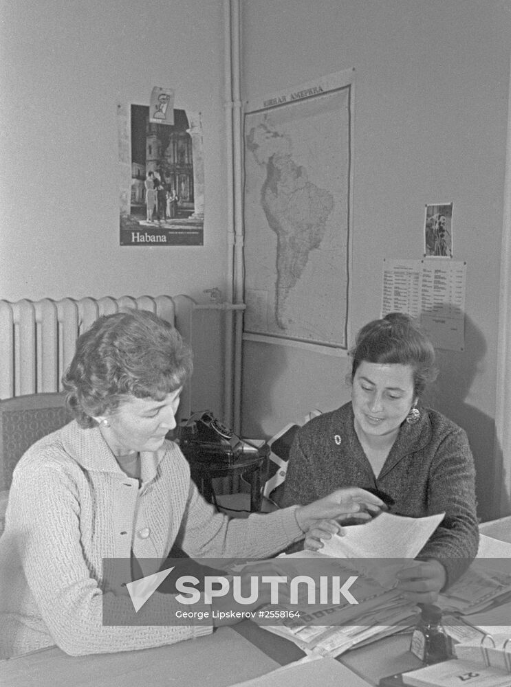 Employees of travel agency