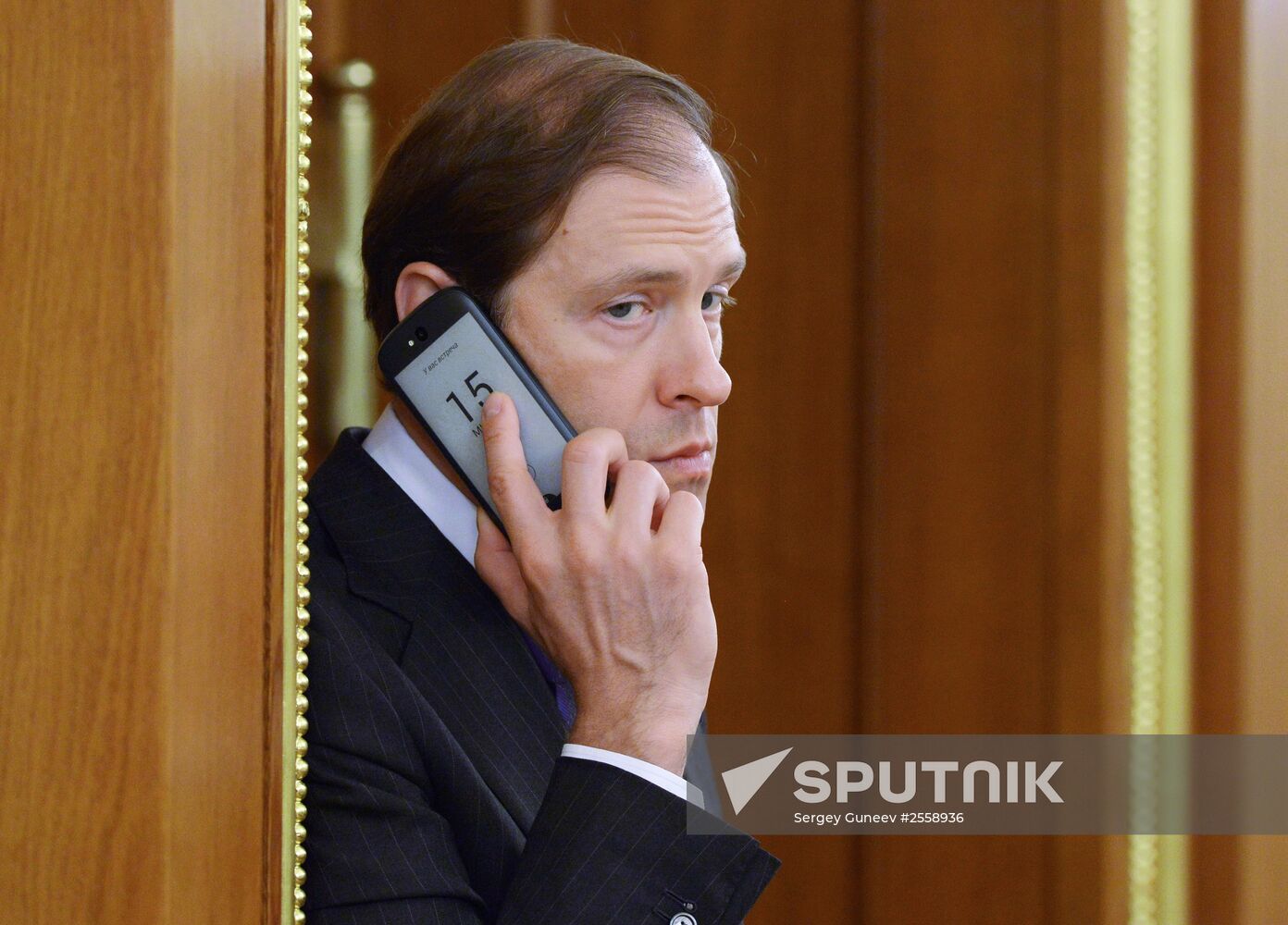 Russian Prime Minister Dmitry Medvedev chairs meeting of Russian government