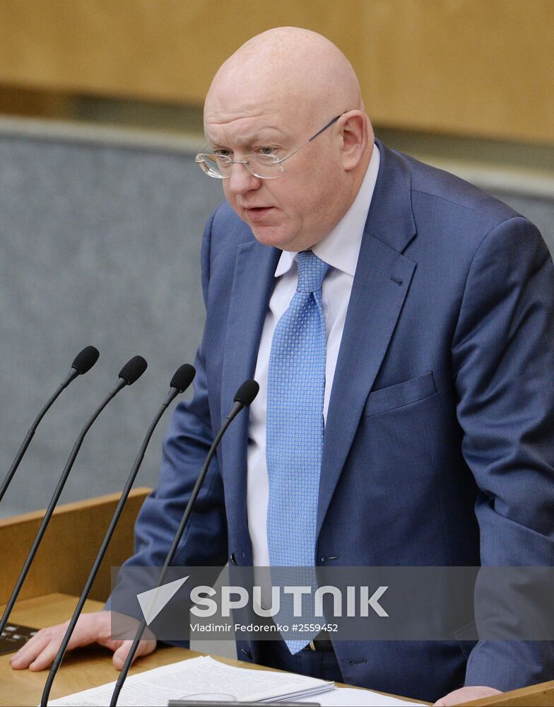 State Duma plenary meeting