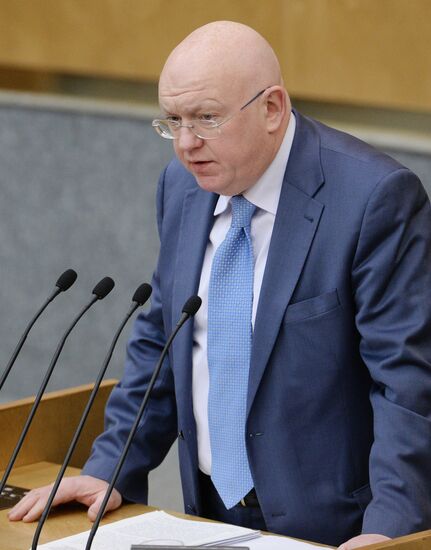 State Duma plenary meeting