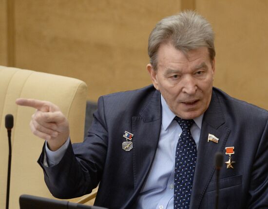 State Duma plenary meeting