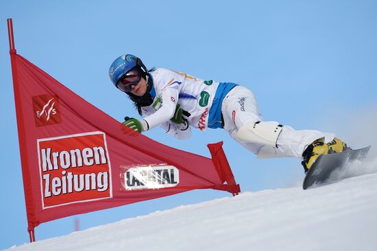 Snowboarding. World Championships. Parallel giant slalom. Qualification