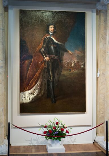 Exhibition "Antoine Pesne. Portrait of Peter the Great" opens in Hermitage
