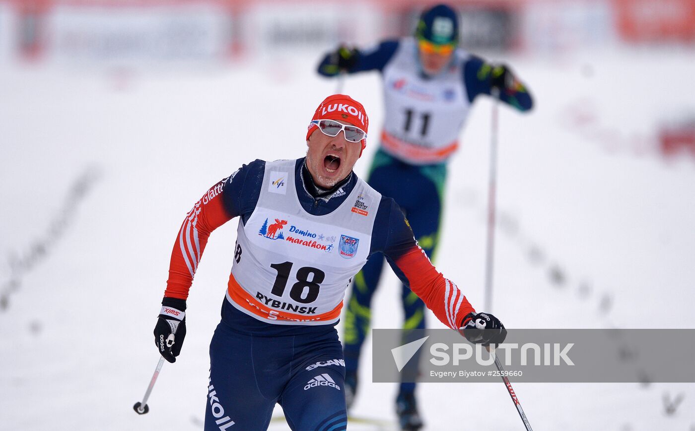 FIS World Cup. Cross Country Skiing. Men's individual race