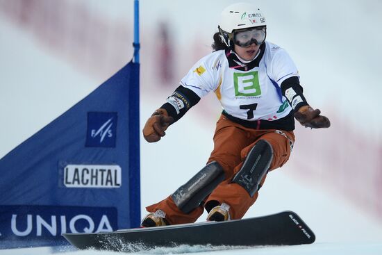 Snowboarding. World Championships. Parallel giant slalom