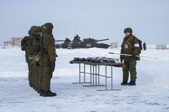 Paratrooper training center in Omsk