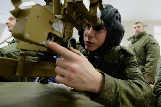 Paratrooper training center in Omsk