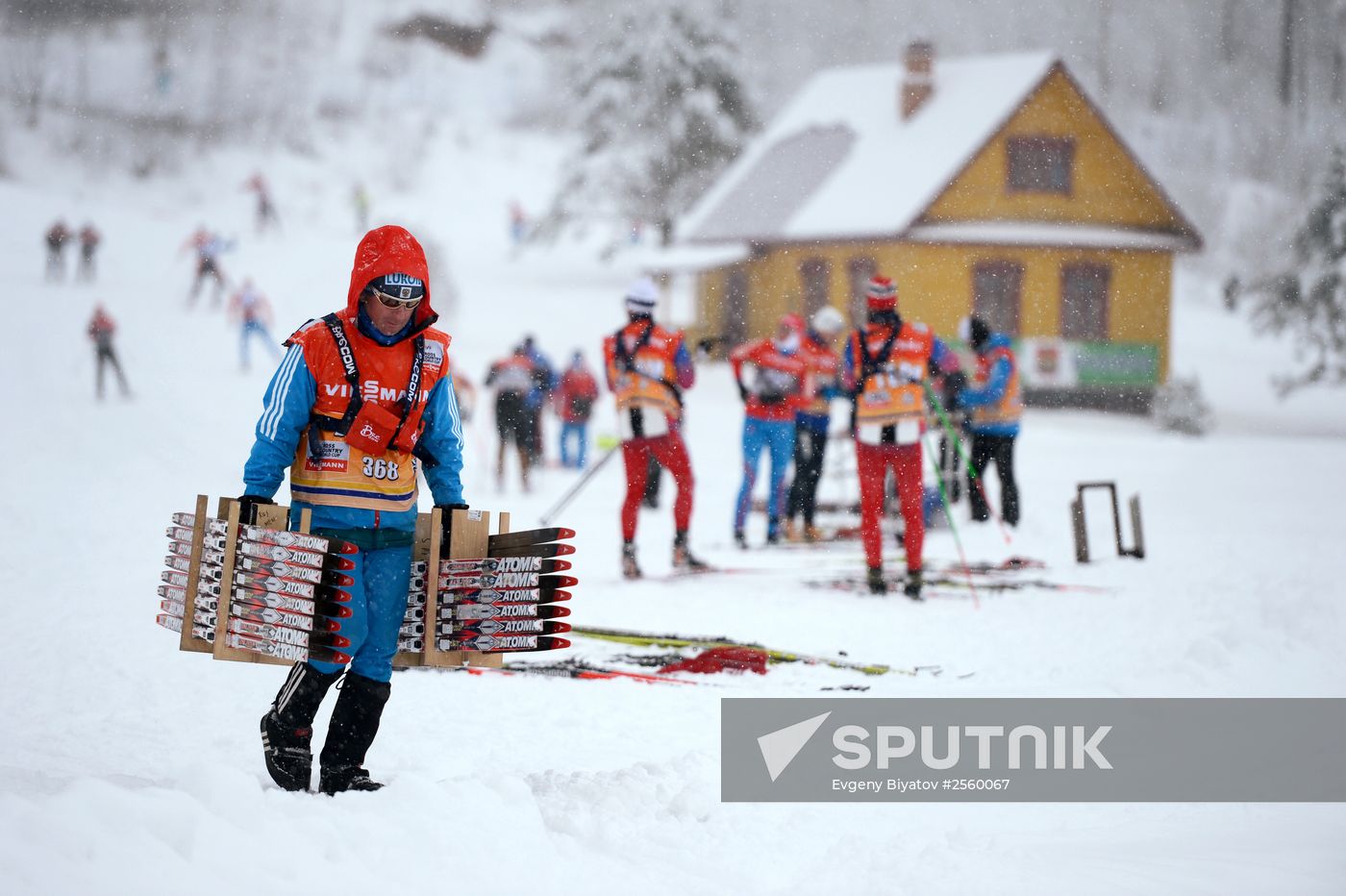 FIS World Cup. Cross Country Skiing. Women's sprint