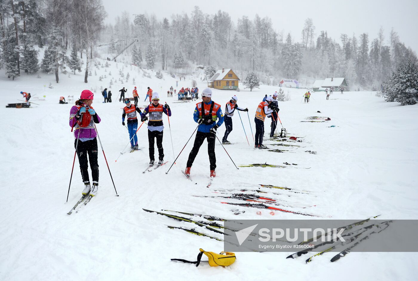 FIS World Cup. Cross Country Skiing. Women's sprint