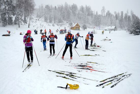 FIS World Cup. Cross Country Skiing. Women's sprint