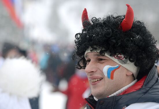FIS World Cup. Cross Country Skiing. Women's sprint