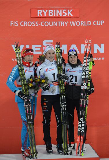 FIS World Cup. Cross Country Skiing. Women's sprint