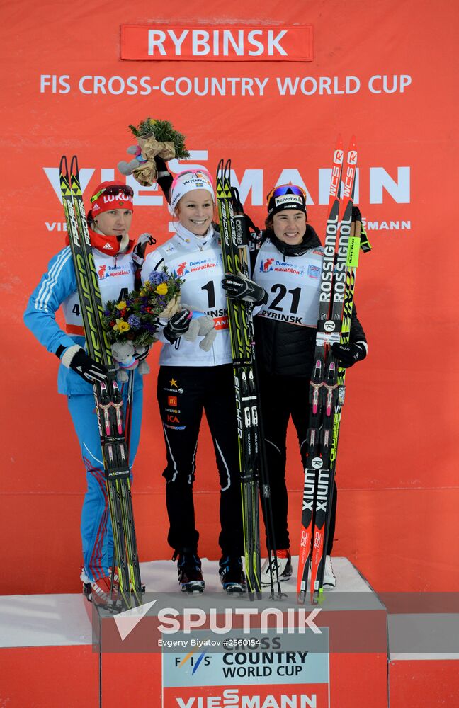 FIS World Cup. Cross Country Skiing. Women's sprint