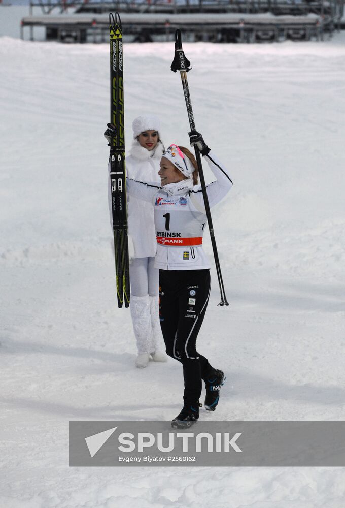 FIS World Cup. Cross Country Skiing. Women's sprint