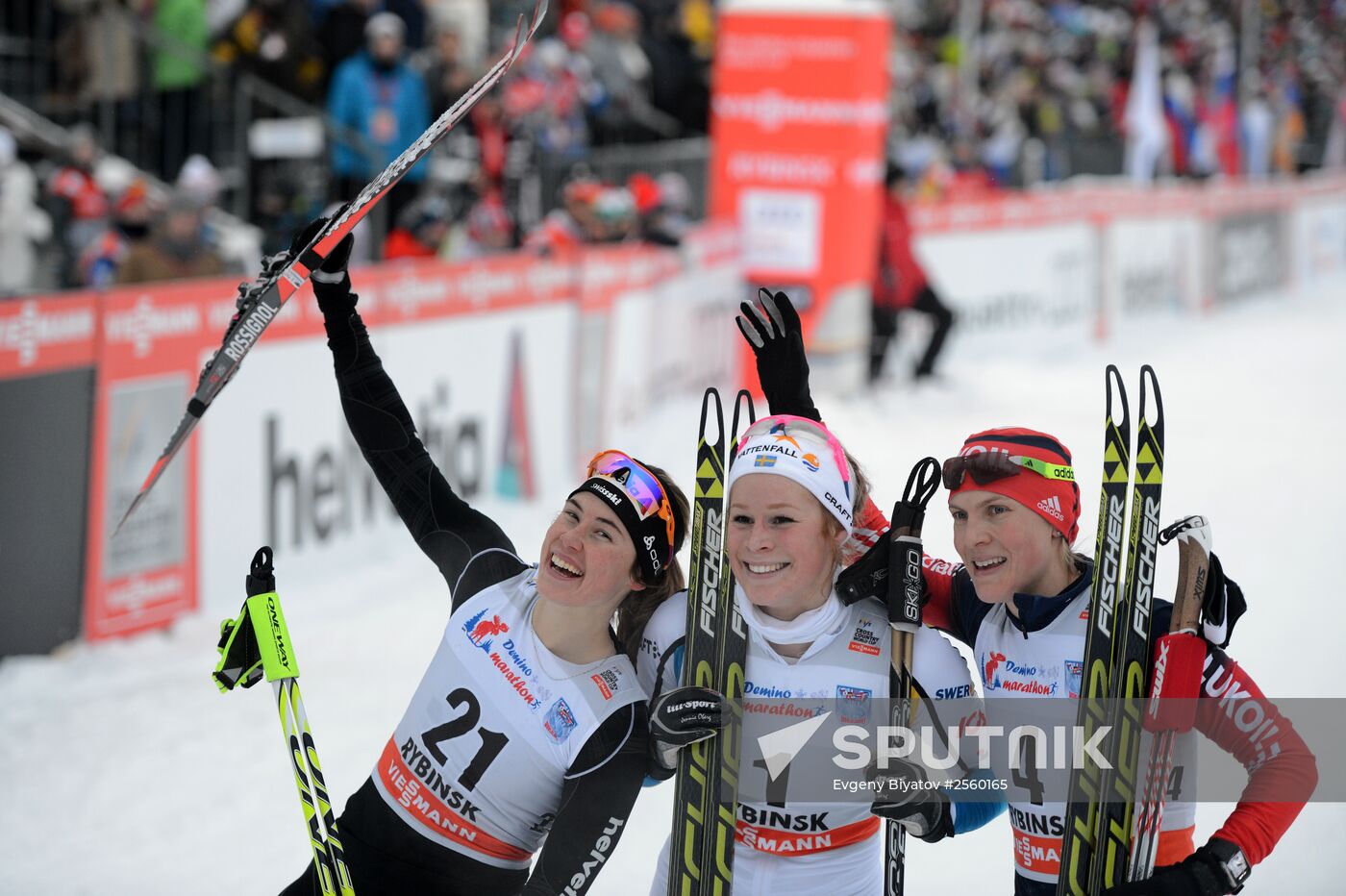 FIS World Cup. Cross Country Skiing. Women's sprint