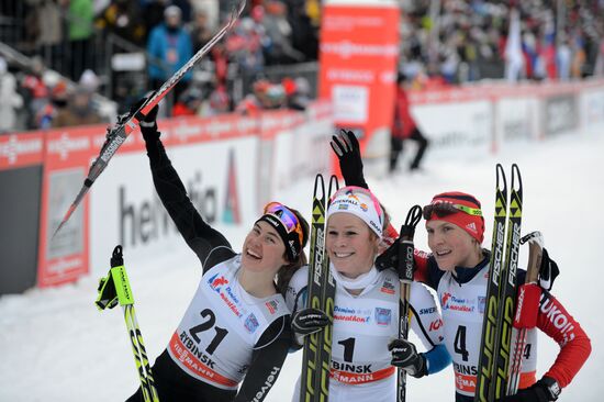 FIS World Cup. Cross Country Skiing. Women's sprint