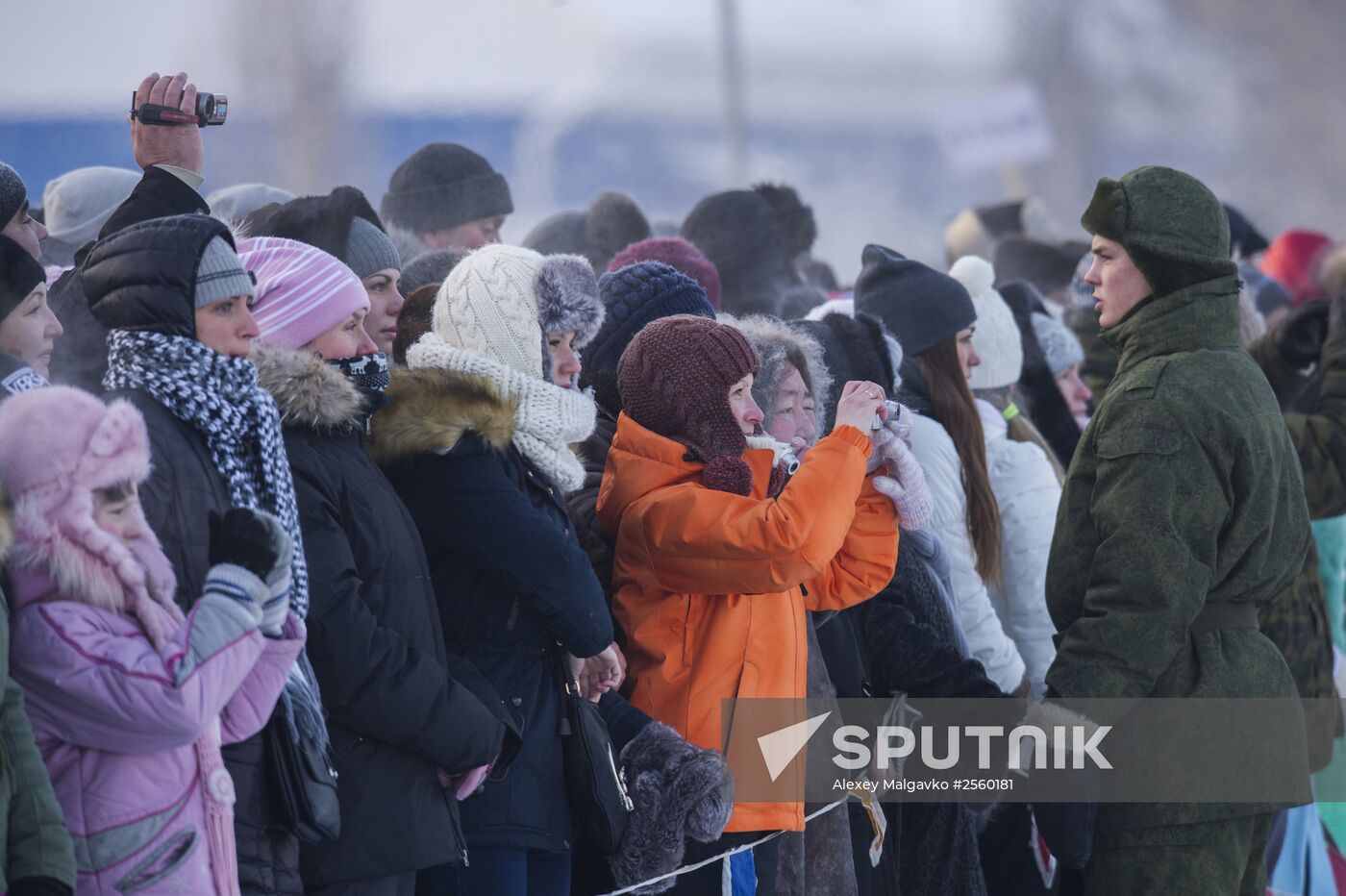 Airborne Force troops take the oath