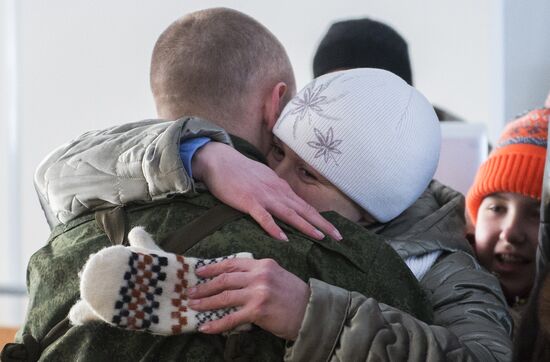 Airborne Force troops take the oath