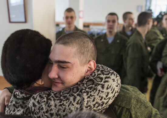 Airborne Force troops take the oath