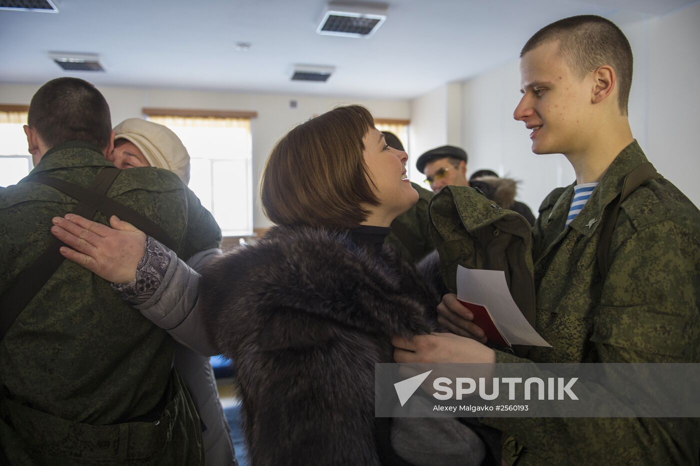 Airborne Force troops take the oath