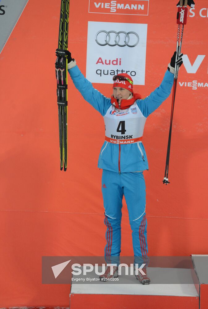 FIS World Cup. Cross Country Skiing. Women's sprint