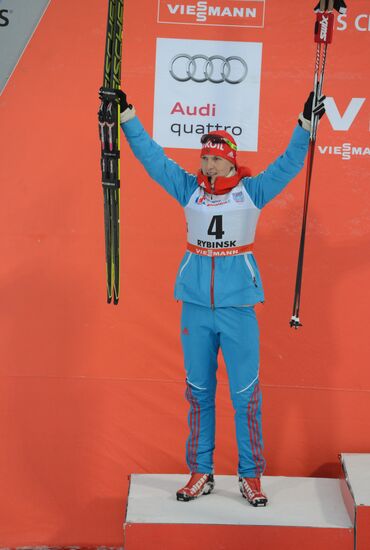 FIS World Cup. Cross Country Skiing. Women's sprint