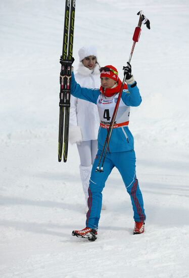 FIS World Cup. Cross Country Skiing. Women's sprint