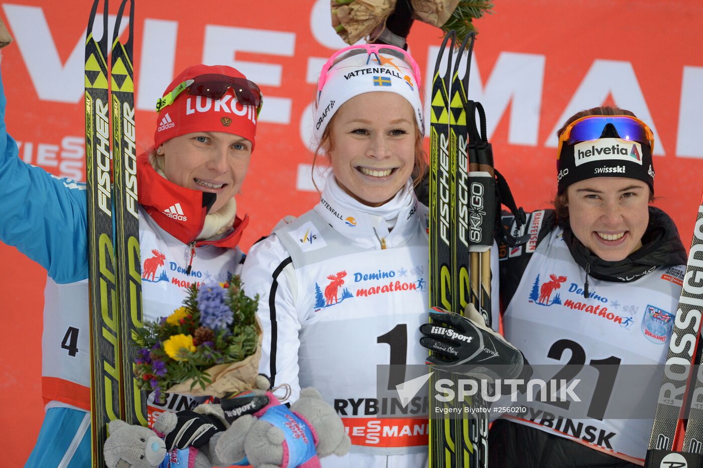 FIS World Cup. Cross Country Skiing. Women's sprint
