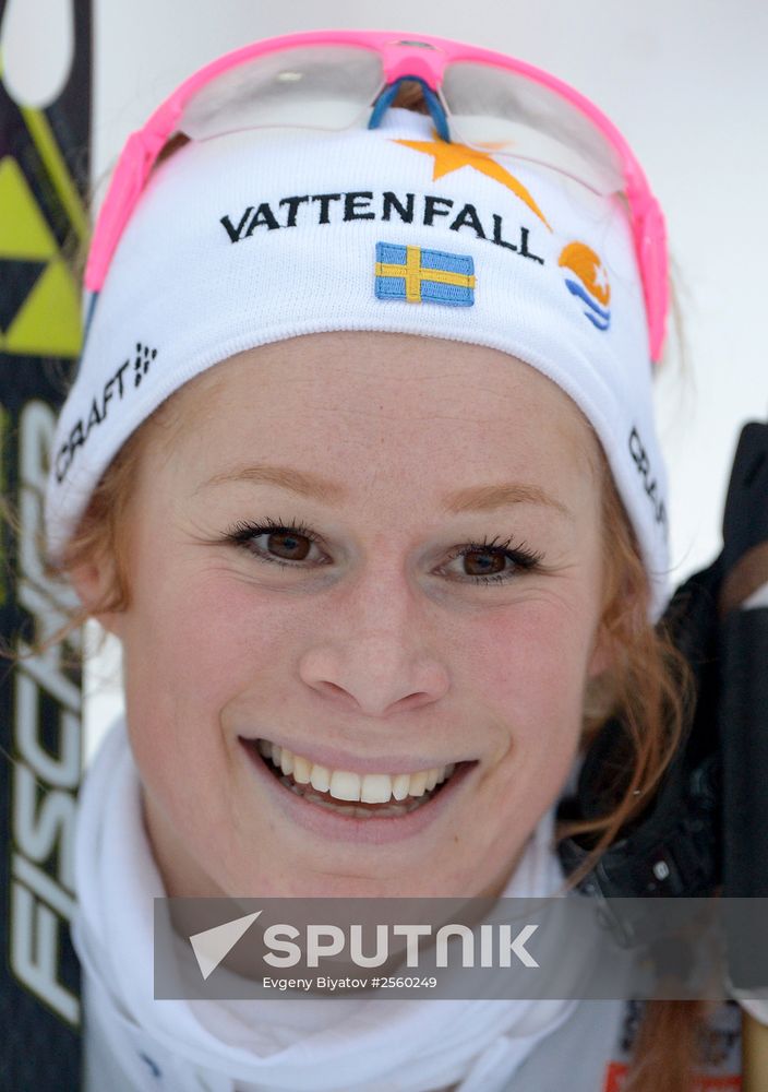 FIS World Cup. Cross Country Skiing. Women's sprint