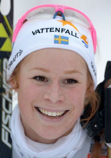 FIS World Cup. Cross Country Skiing. Women's sprint