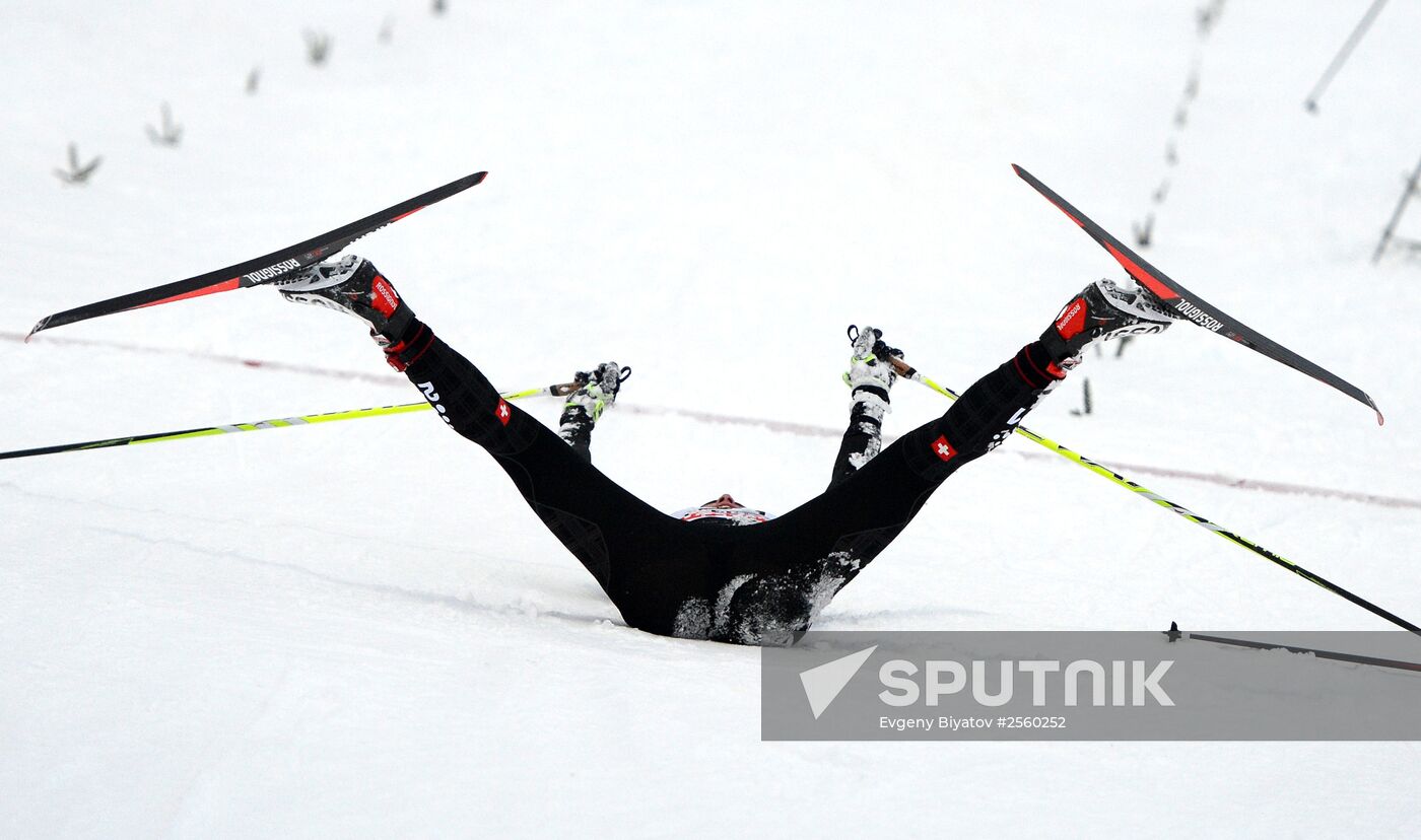 FIS World Cup. Cross Country Skiing. Women's sprint