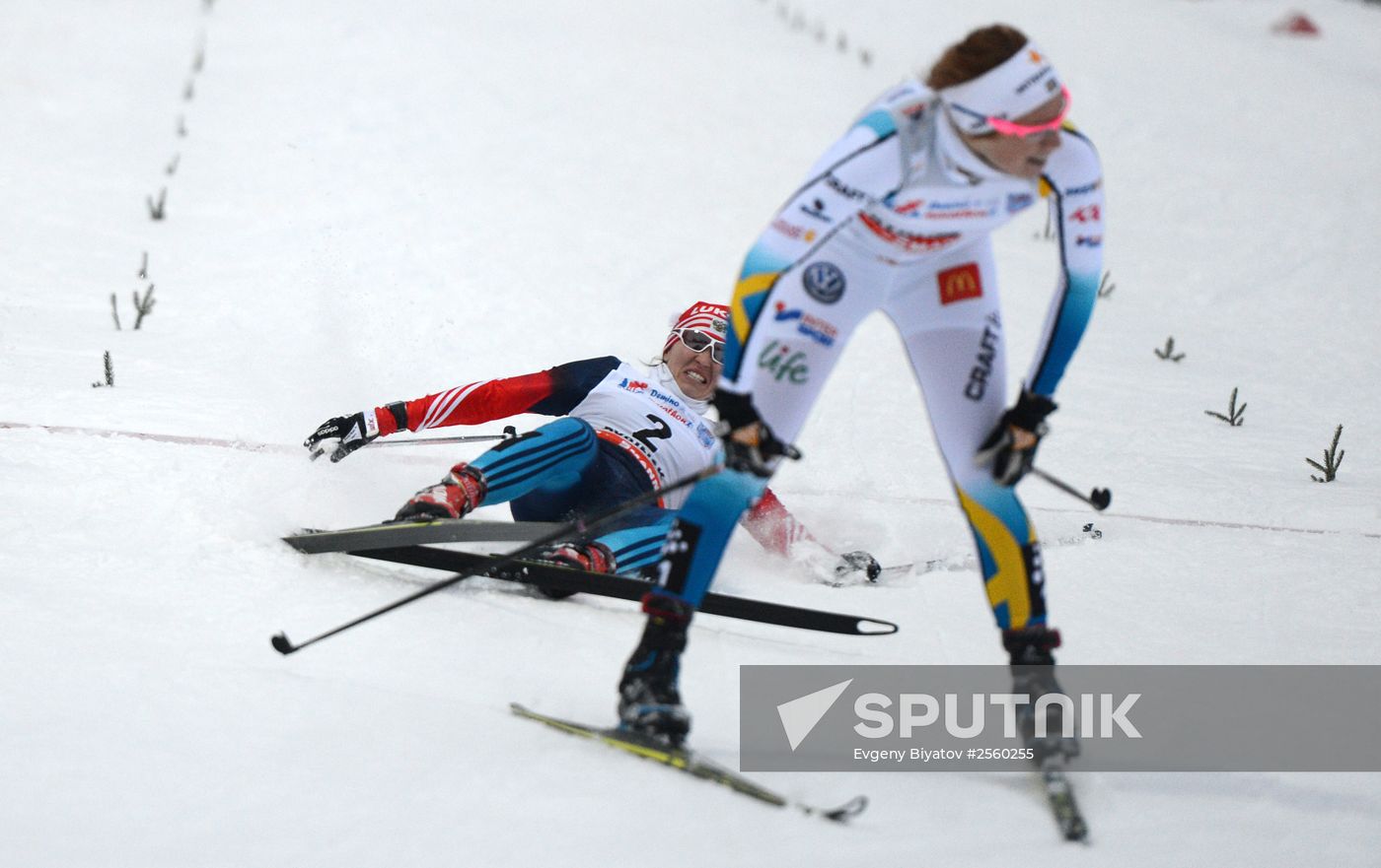 FIS World Cup. Cross Country Skiing. Women's sprint