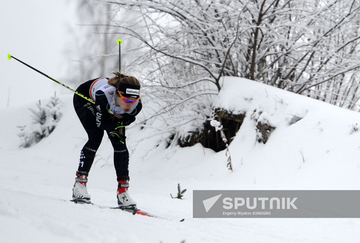 FIS World Cup. Cross Country Skiing. Women's sprint