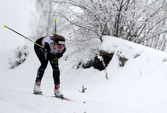 FIS World Cup. Cross Country Skiing. Women's sprint