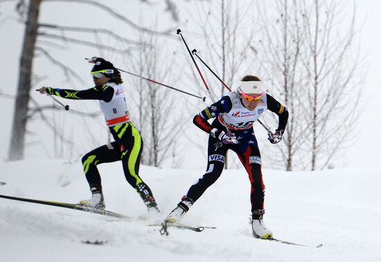 FIS World Cup. Cross Country Skiing. Women's sprint