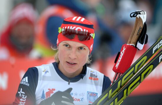 FIS World Cup. Cross Country Skiing. Women's sprint