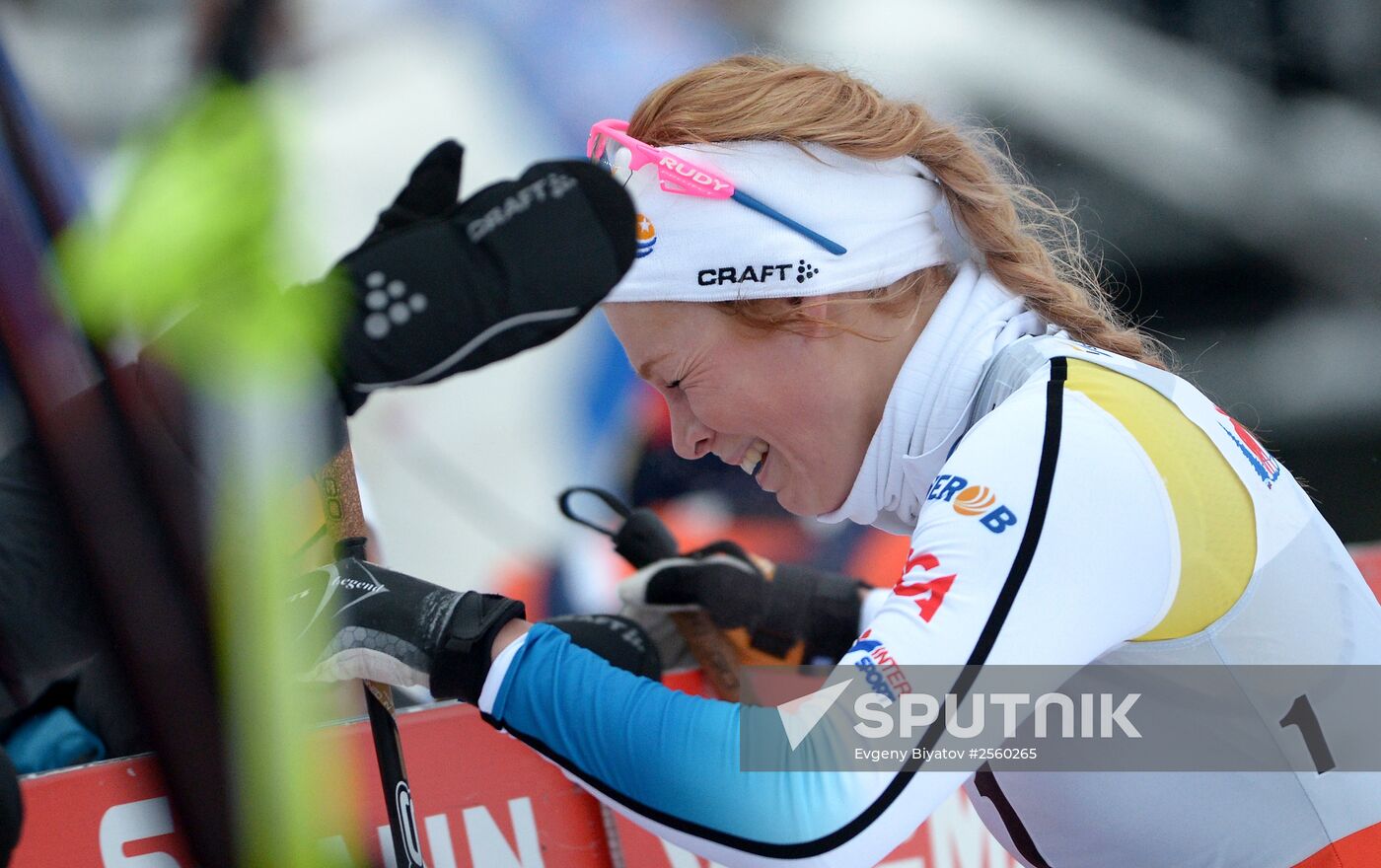 FIS World Cup. Cross Country Skiing. Women's sprint