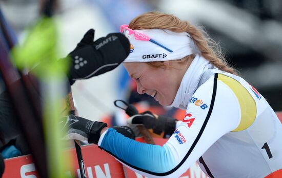 FIS World Cup. Cross Country Skiing. Women's sprint