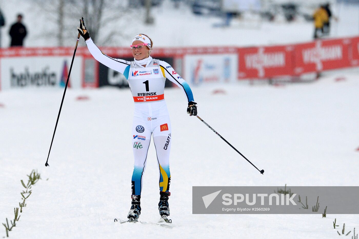 FIS World Cup. Cross Country Skiing. Women's sprint