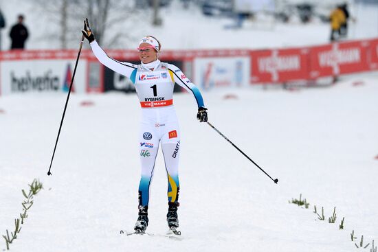 FIS World Cup. Cross Country Skiing. Women's sprint