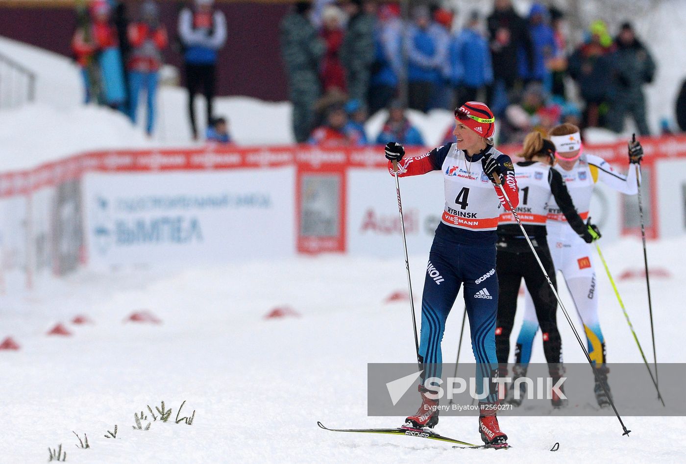 FIS World Cup. Cross Country Skiing. Women's sprint