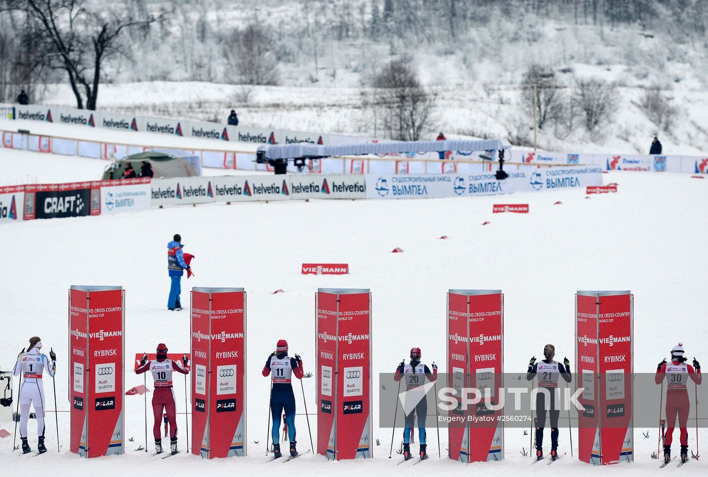 FIS World Cup. Cross Country Skiing. Women's sprint