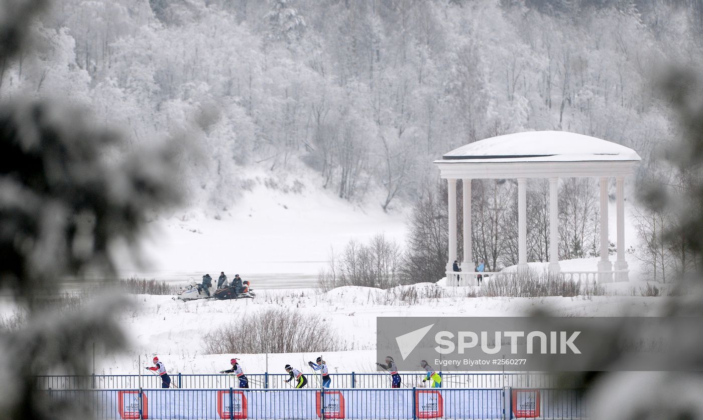 FIS World Cup. Cross Country Skiing. Women's sprint