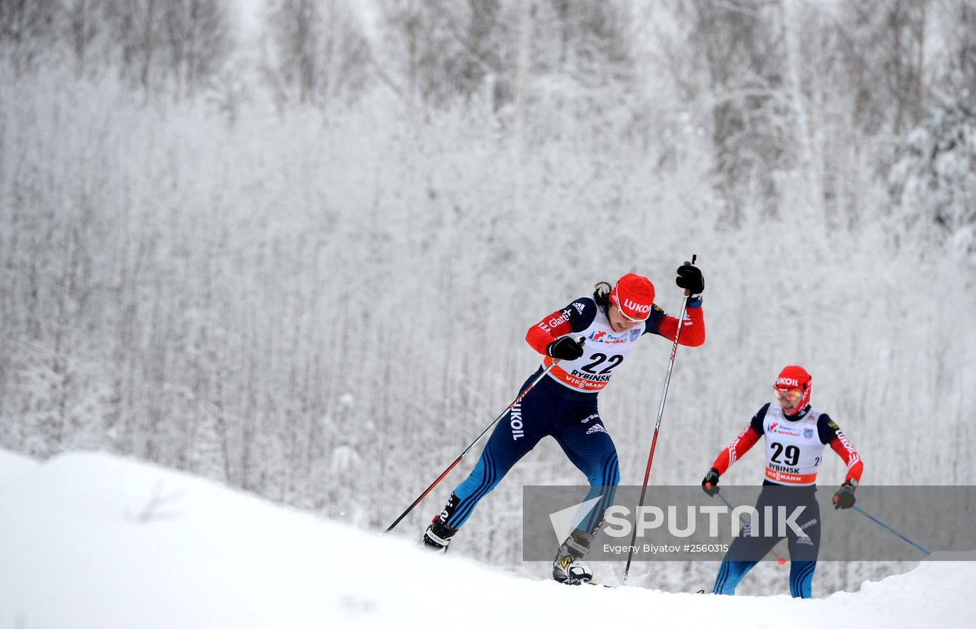 FIS World Cup. Cross Country Skiing. Women's sprint