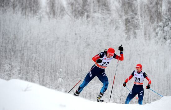 FIS World Cup. Cross Country Skiing. Women's sprint
