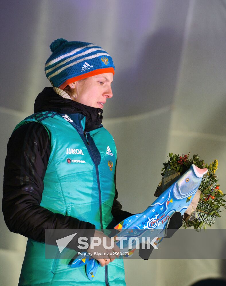 FIS World Cup. Cross Country Skiing. Women. Sprint