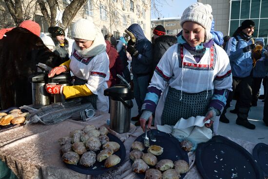 Saint Tatiana Day celebrations in Barnaul