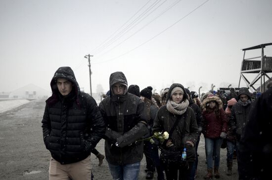 70th anniversary of Auschwitz liberation by Red Army